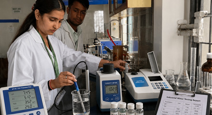 Industrial Water Testing Report