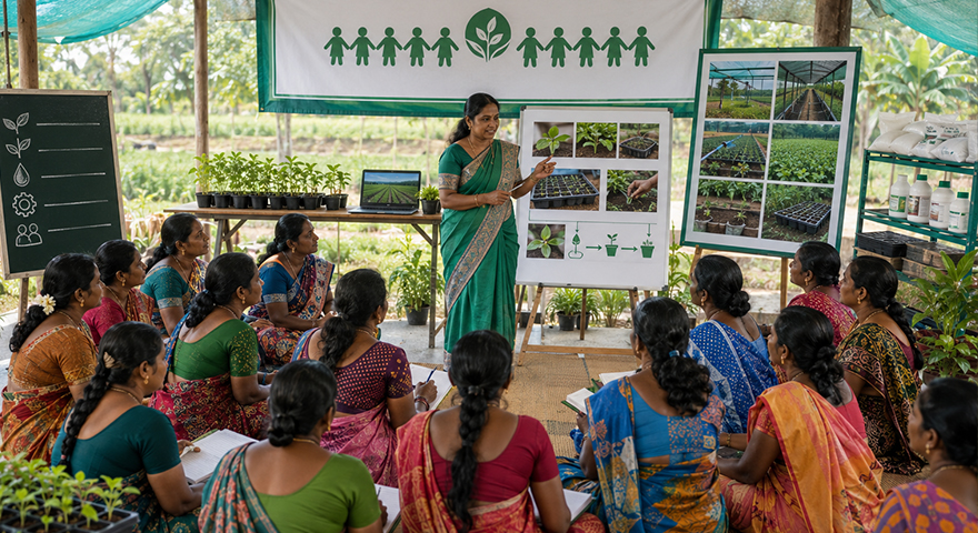 Training for Self Help Groups to Improve Knowledge and Technical Management