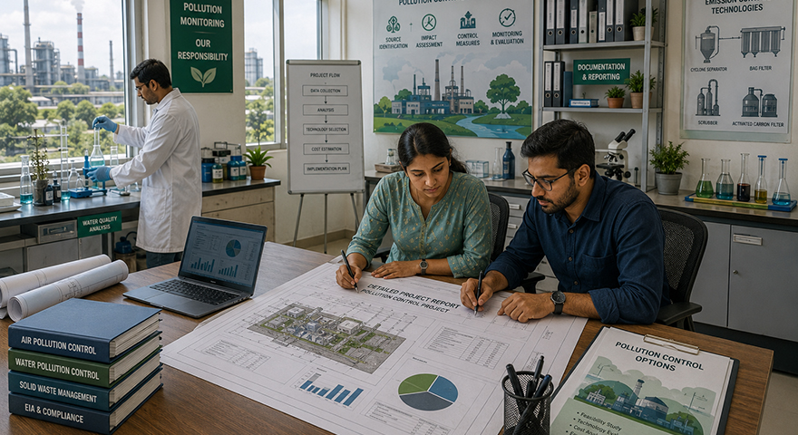 Preparation of Detailed Project Reports on Pollution Control